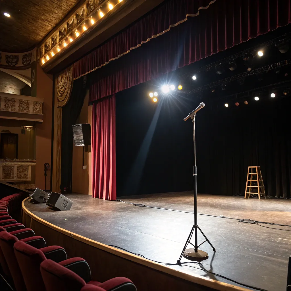 Comedy stage